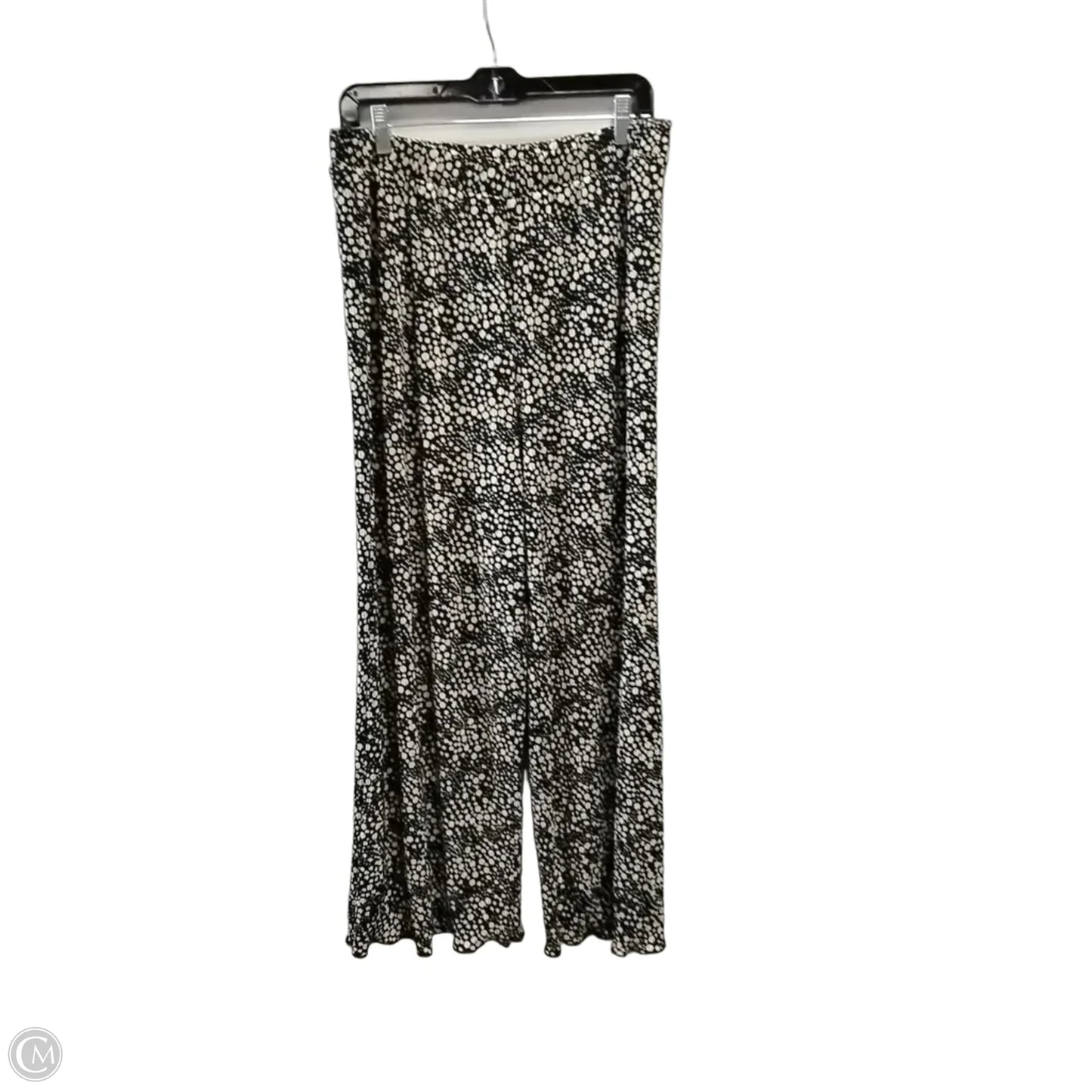 Pants Wide Leg By Joie In Black & Cream, Size: Xl