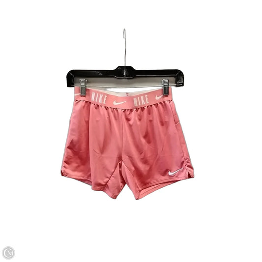 Athletic Shorts By Nike In Orange, Size: M