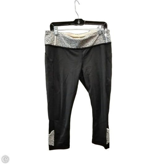 Athletic Capris By Lululemon In Black, Size: 12