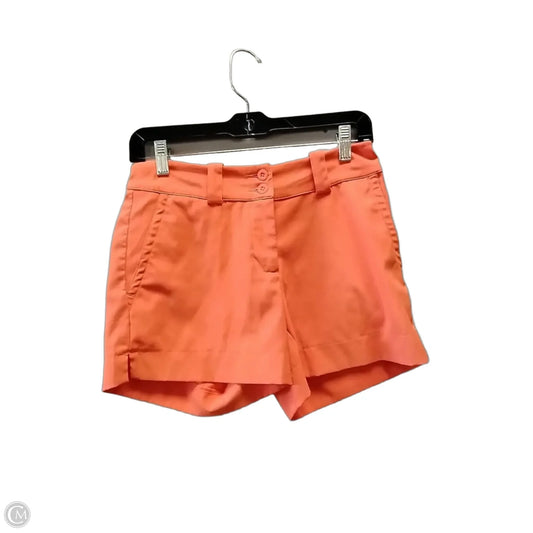 Athletic Shorts By Nike In Orange, Size: 2