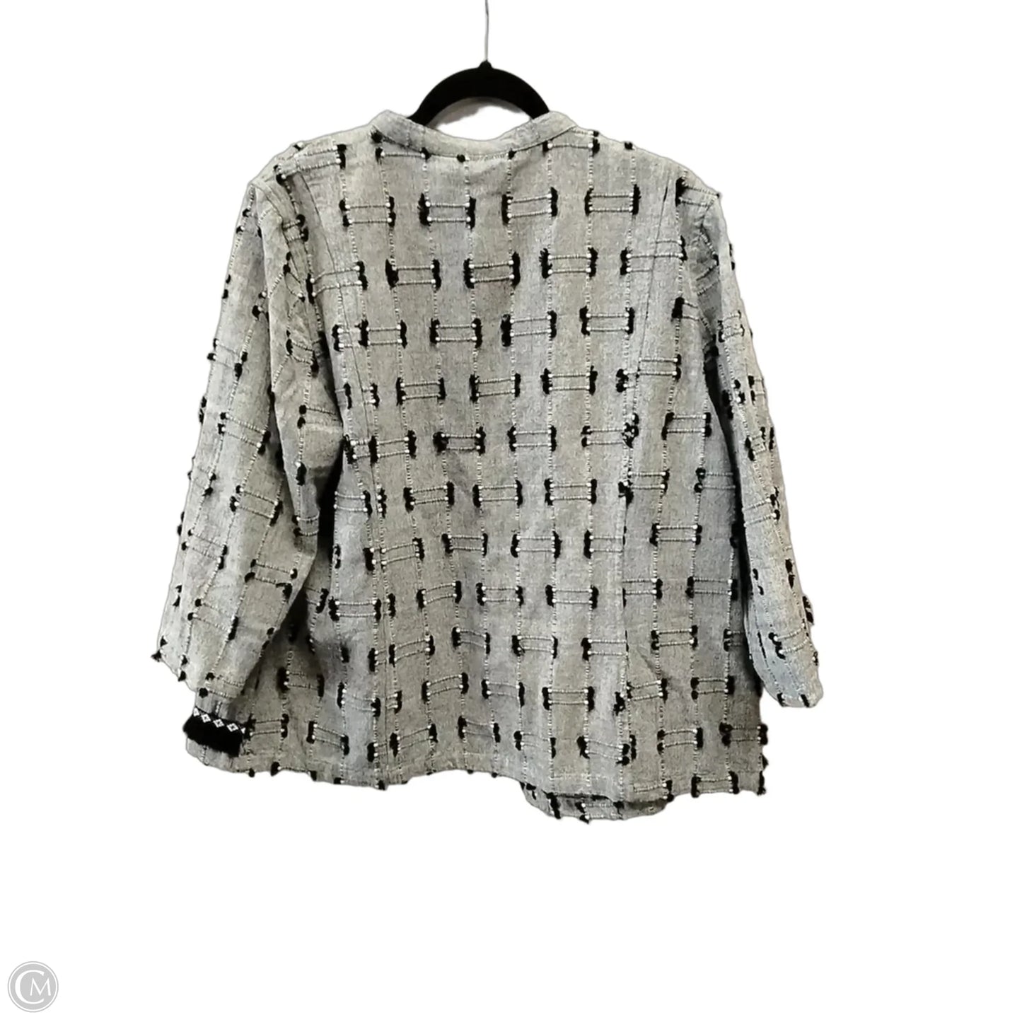 Jacket Other By Chicos In Grey, Size: Xl