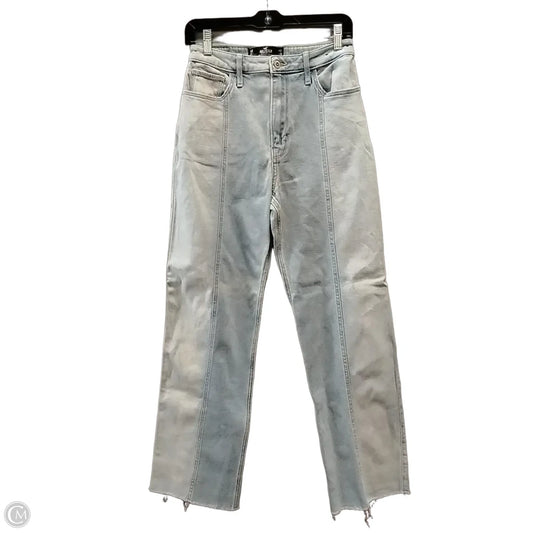 Jeans Straight By Hollister In Blue Denim, Size: 4
