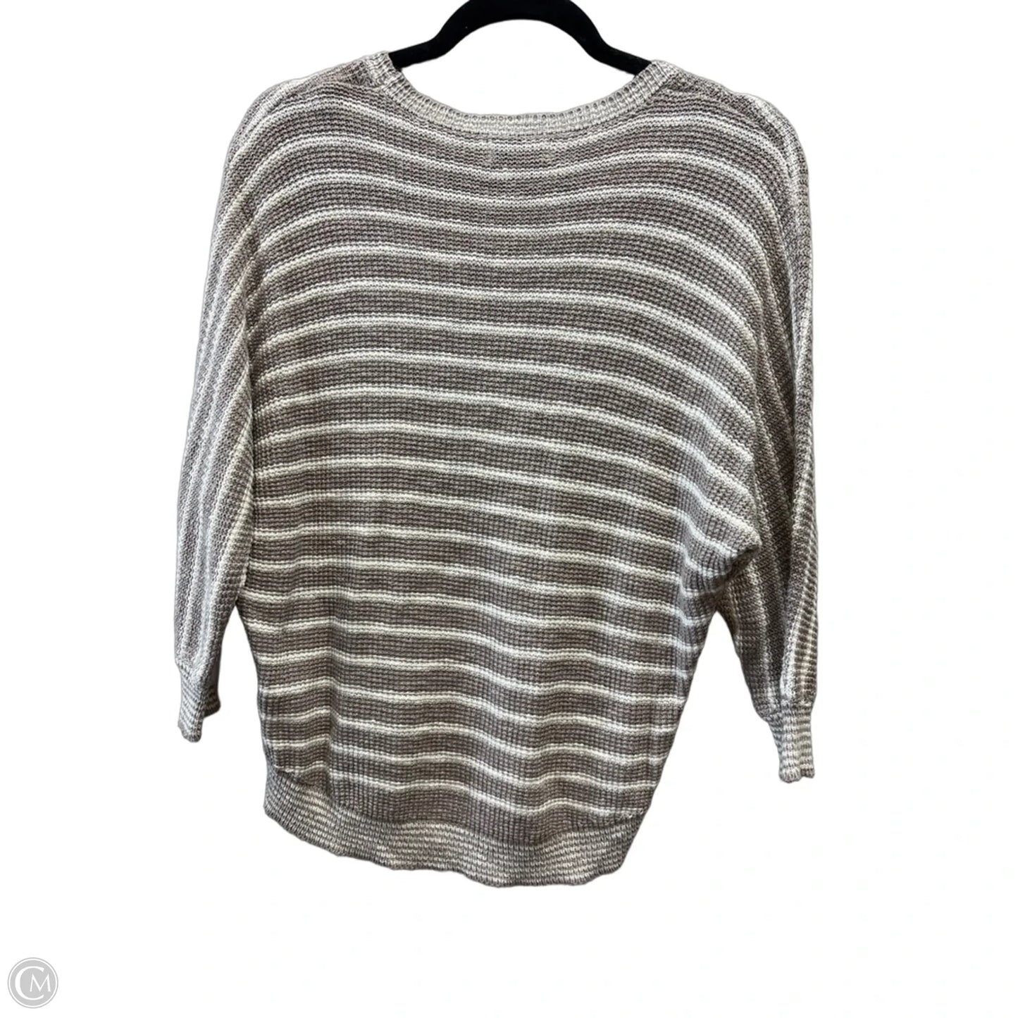 Top Long Sleeve By Be Cool In Striped Pattern, Size: M