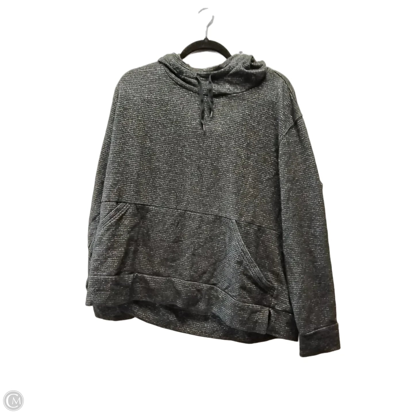 Athletic Sweatshirt Hoodie By Champion In Black, Size: Xxl
