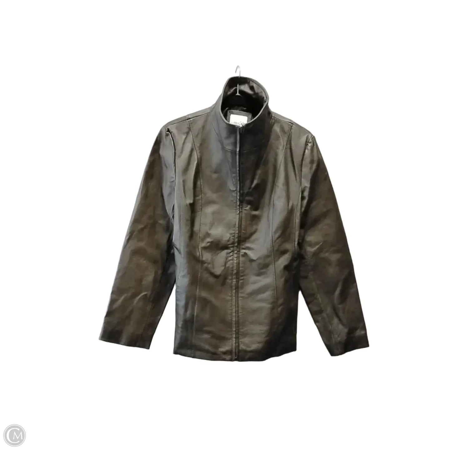 Coat Leather By East 5th In Green, Size: L