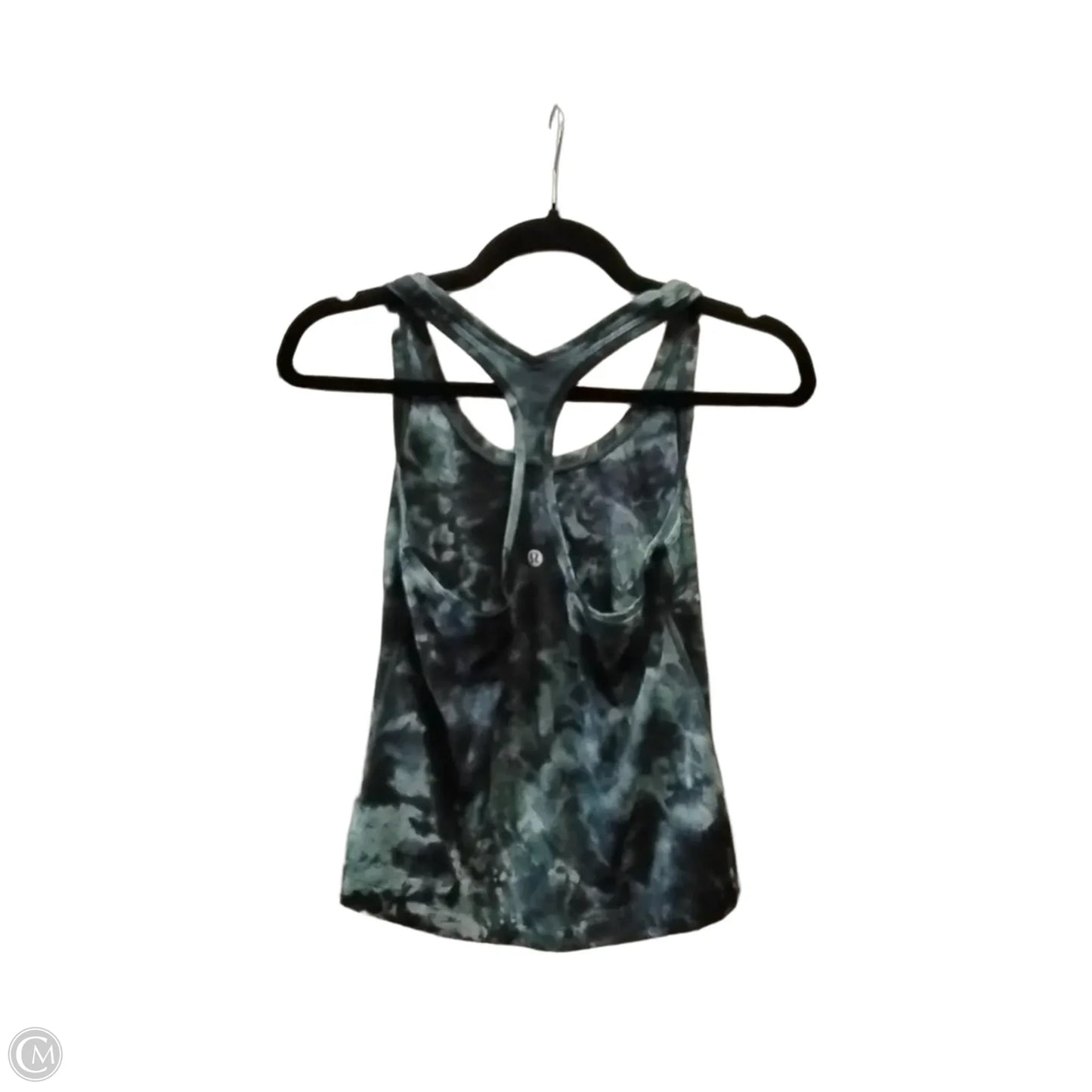 Athletic Tank Top By Lululemon In Tie Dye Print, Size: M