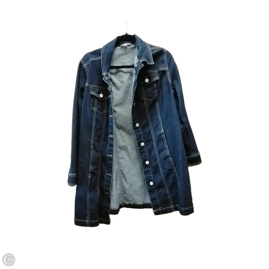 Jacket Denim By Westport In Blue Denim, Size: 1x