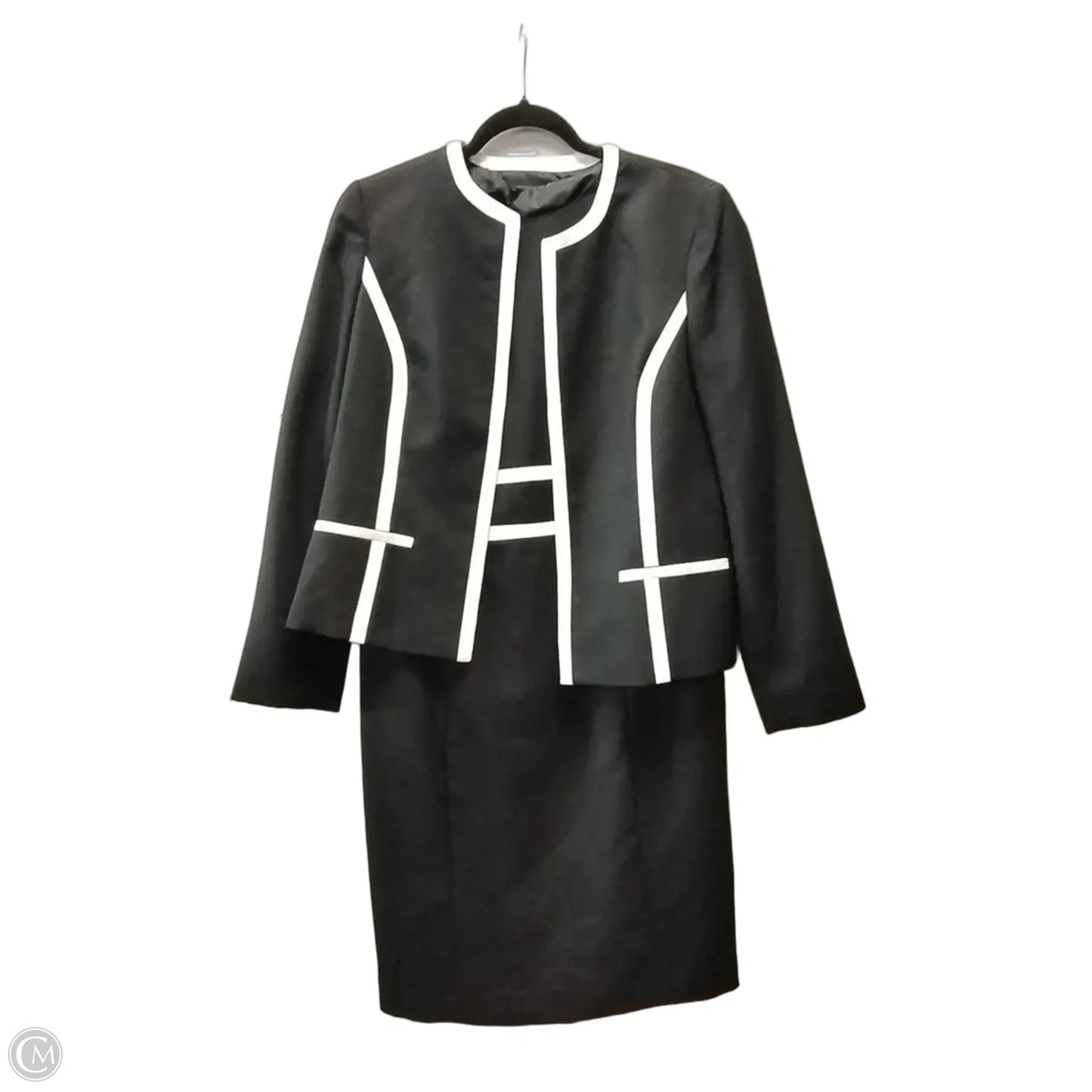 Dress Casual Midi By Black Label In Black, Size: 6
