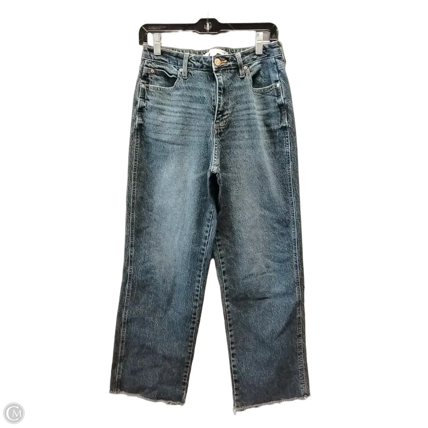 Jeans Straight By Celebrity Pink In Blue Denim, Size: 4