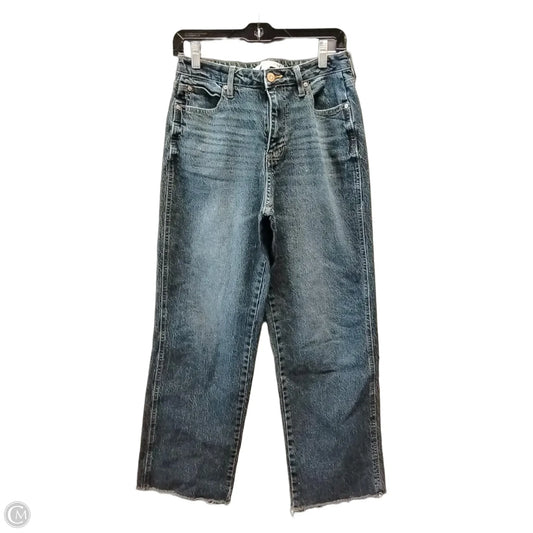 Jeans Straight By Celebrity Pink In Blue Denim, Size: 4