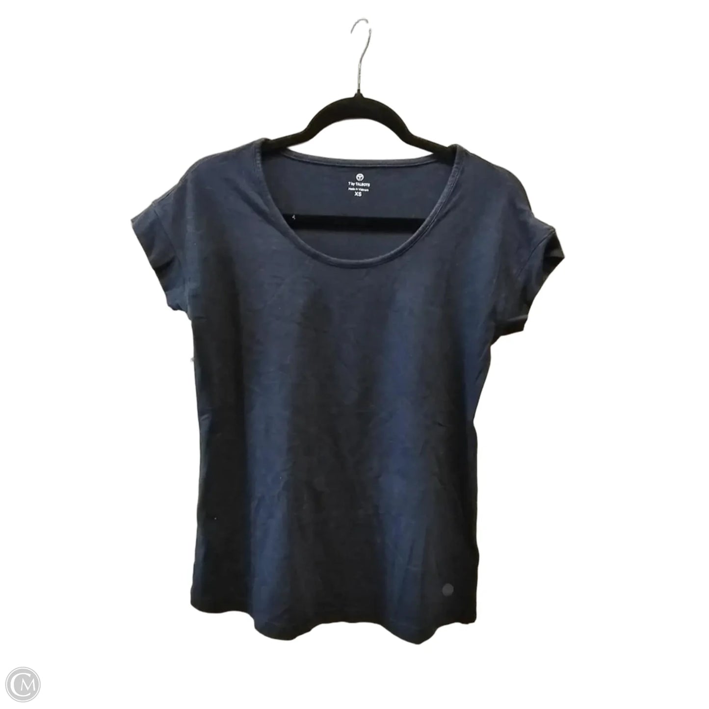 Top Short Sleeve By Talbots In Blue, Size: Xs