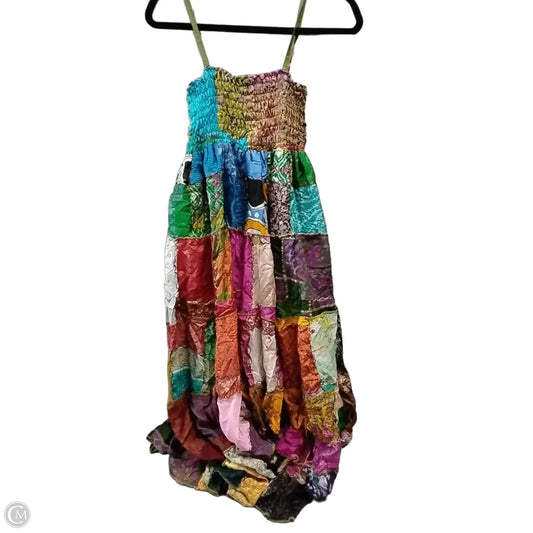 Dress Casual Maxi By Cme In Multi-colored, Size: 8