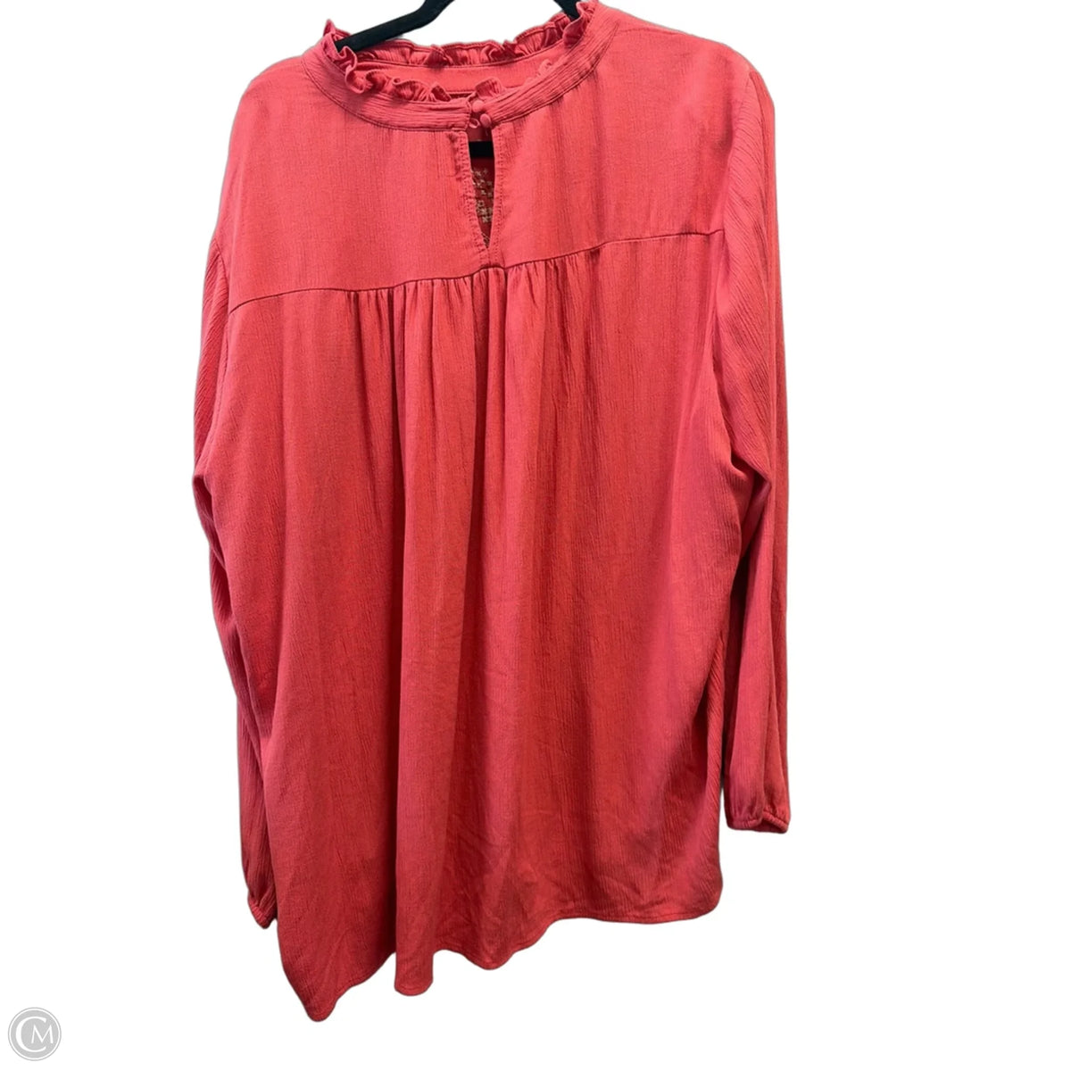 Top Long Sleeve By Torrid In Red, Size: 2x