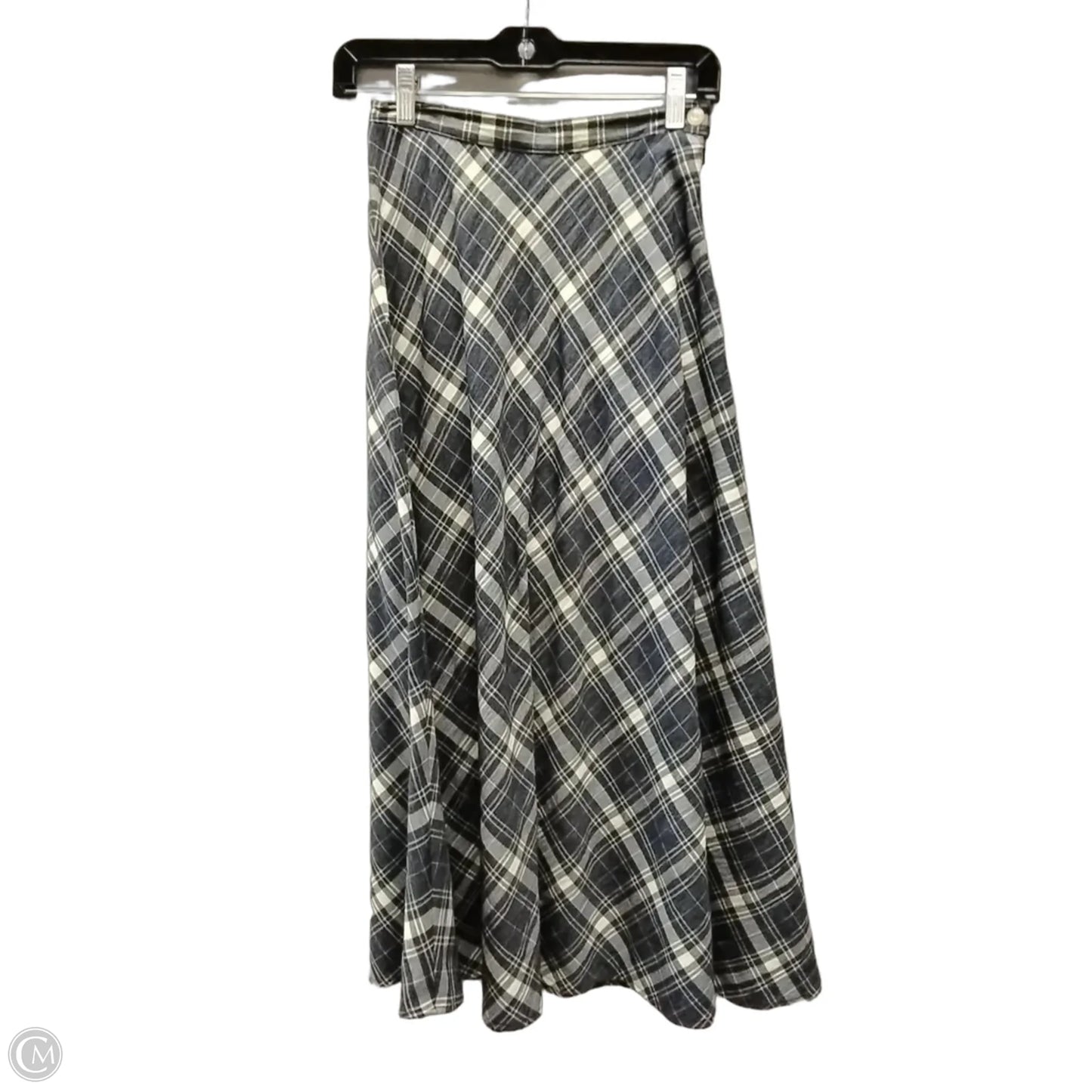Skirt Maxi By Eddie Bauer In Plaid Pattern, Size: 2