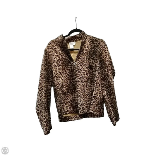 Jacket Other By Coldwater Creek In Animal Print, Size: S