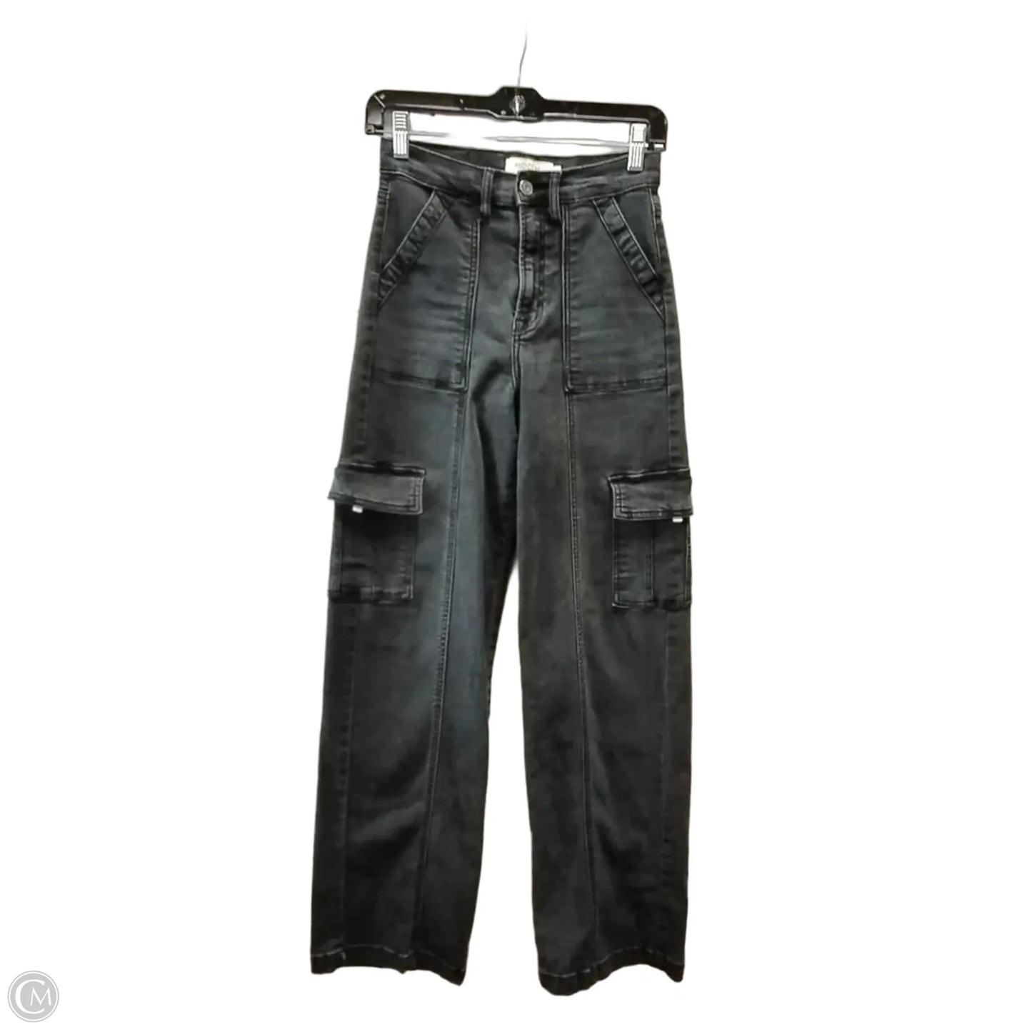 Jeans Wide Leg By Hidden In Black, Size: 2