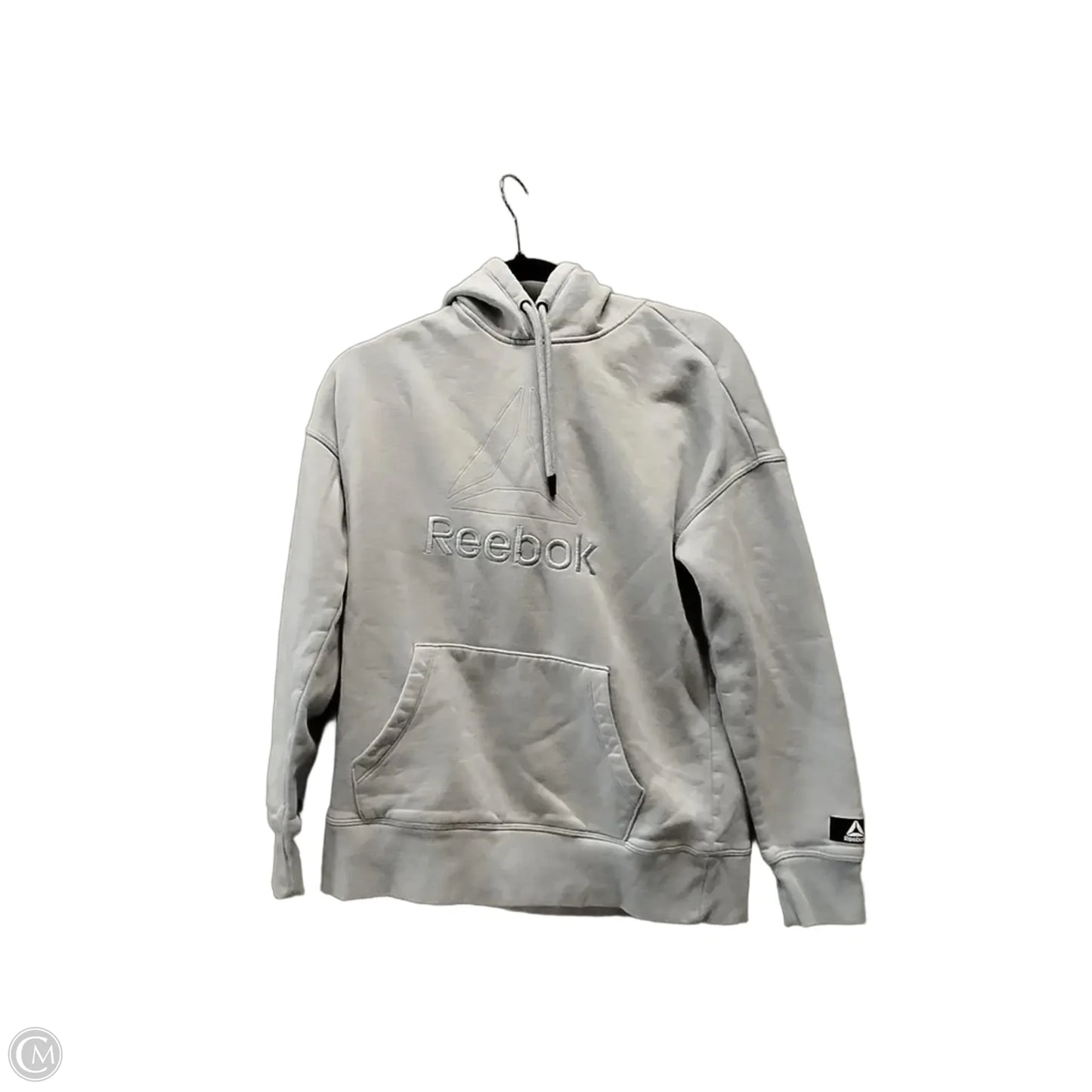 Sweatshirt Hoodie By Reebok In Purple, Size: S
