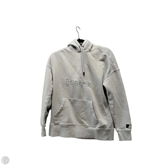Sweatshirt Hoodie By Reebok In Purple, Size: S