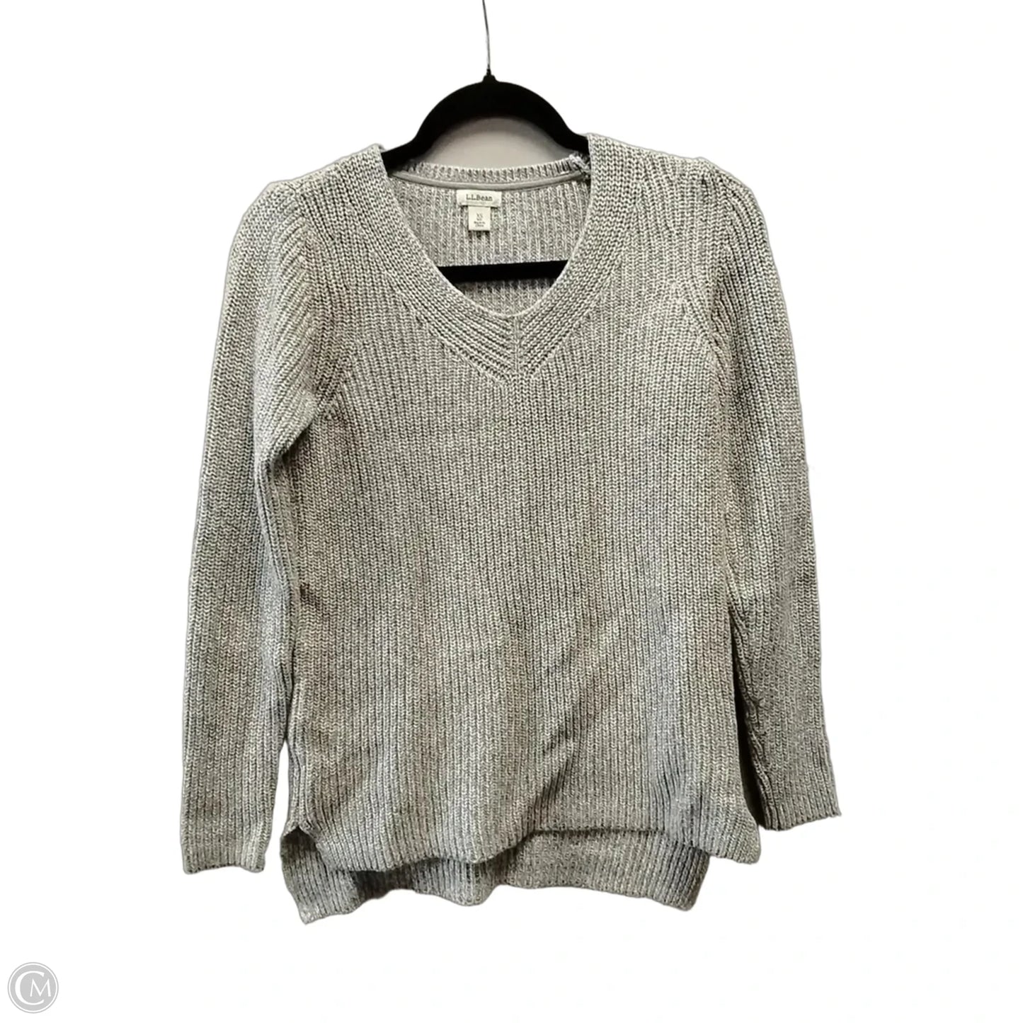 Sweater By L.l. Bean In Grey, Size: Xs