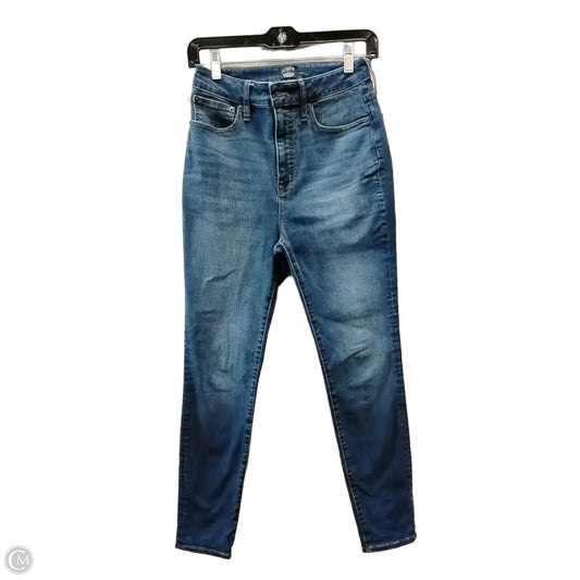 Jeans Skinny By J. Crew In Blue Denim, Size: 10