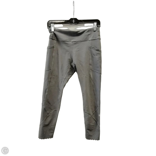 Athletic Capris By Lululemon In Grey, Size: 8