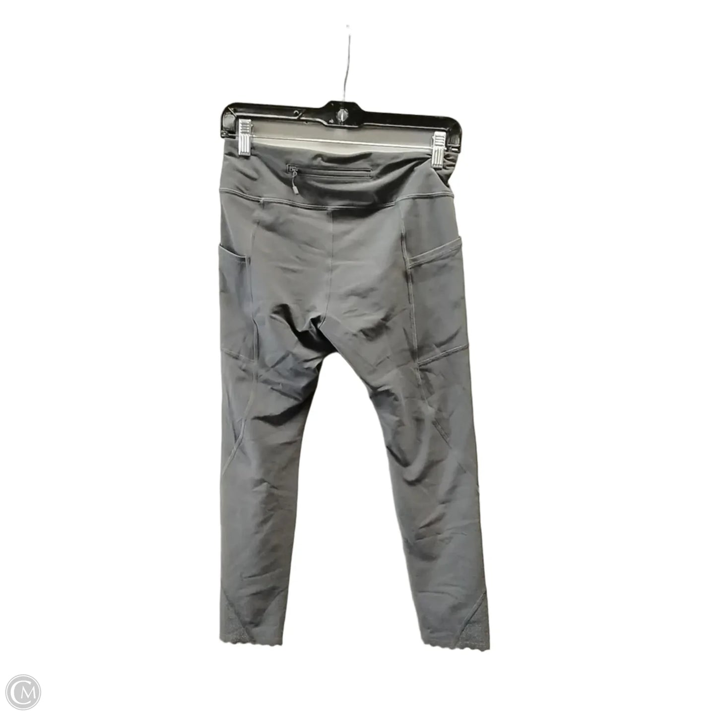 Athletic Capris By Lululemon In Grey, Size: 8