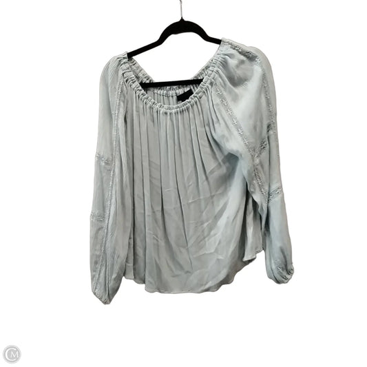 Blouse Long Sleeve By Sanctuary In Blue, Size: M