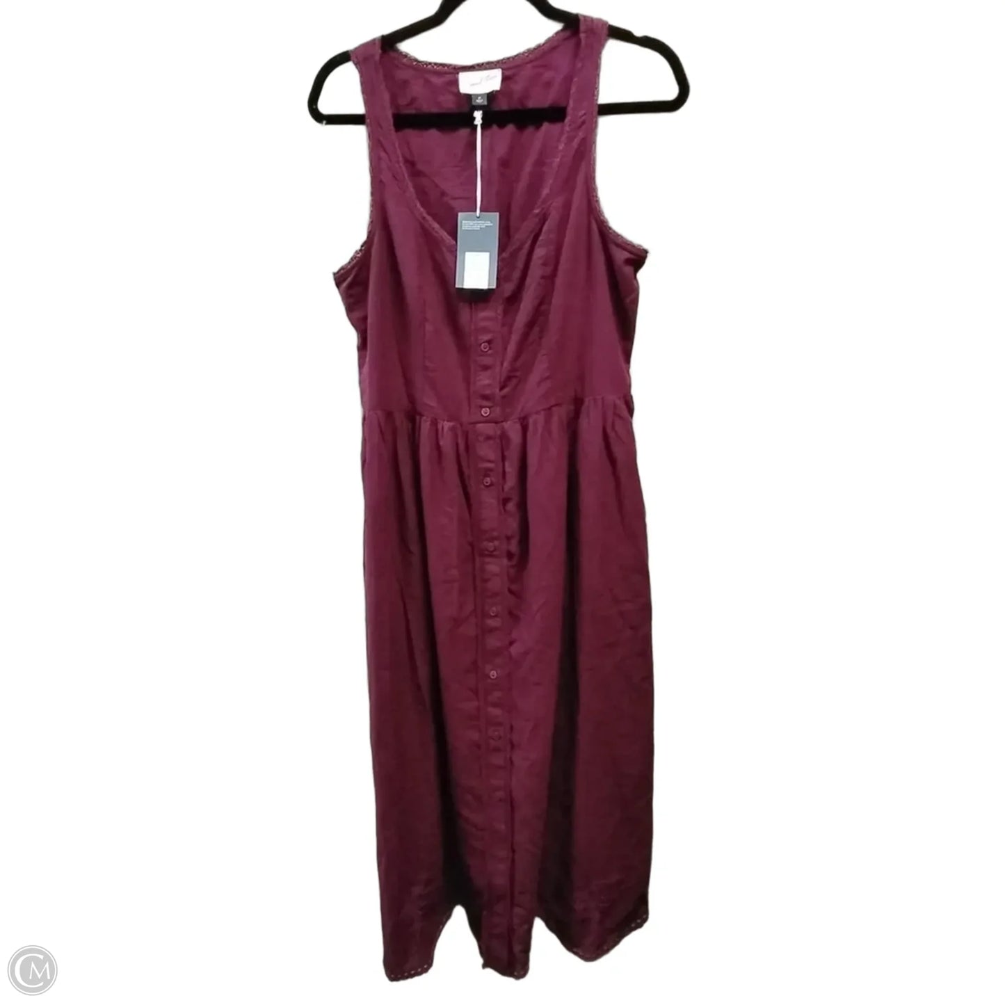 Dress Casual Maxi By Universal Thread In Purple, Size: M