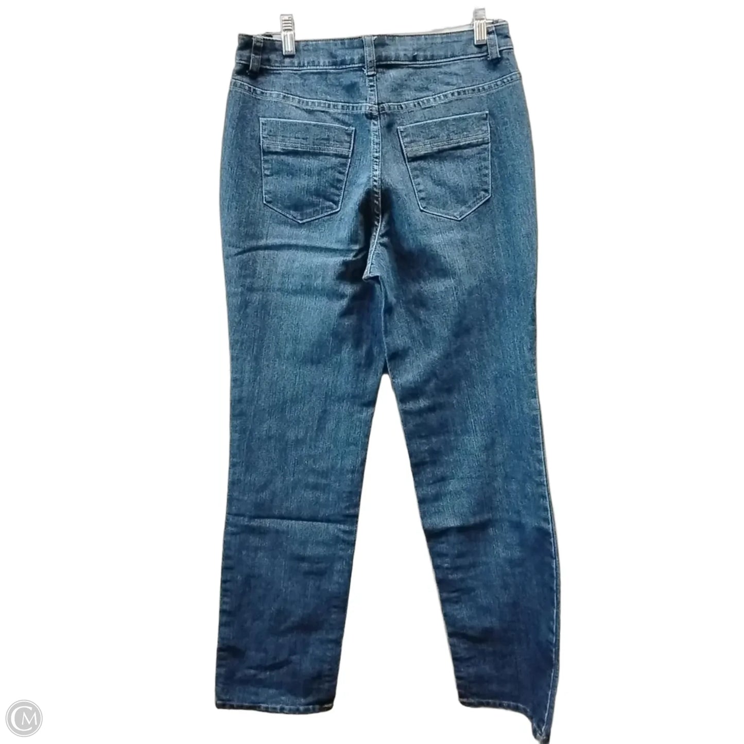 Jeans Straight By Christopher And Banks In Blue Denim, Size: 6