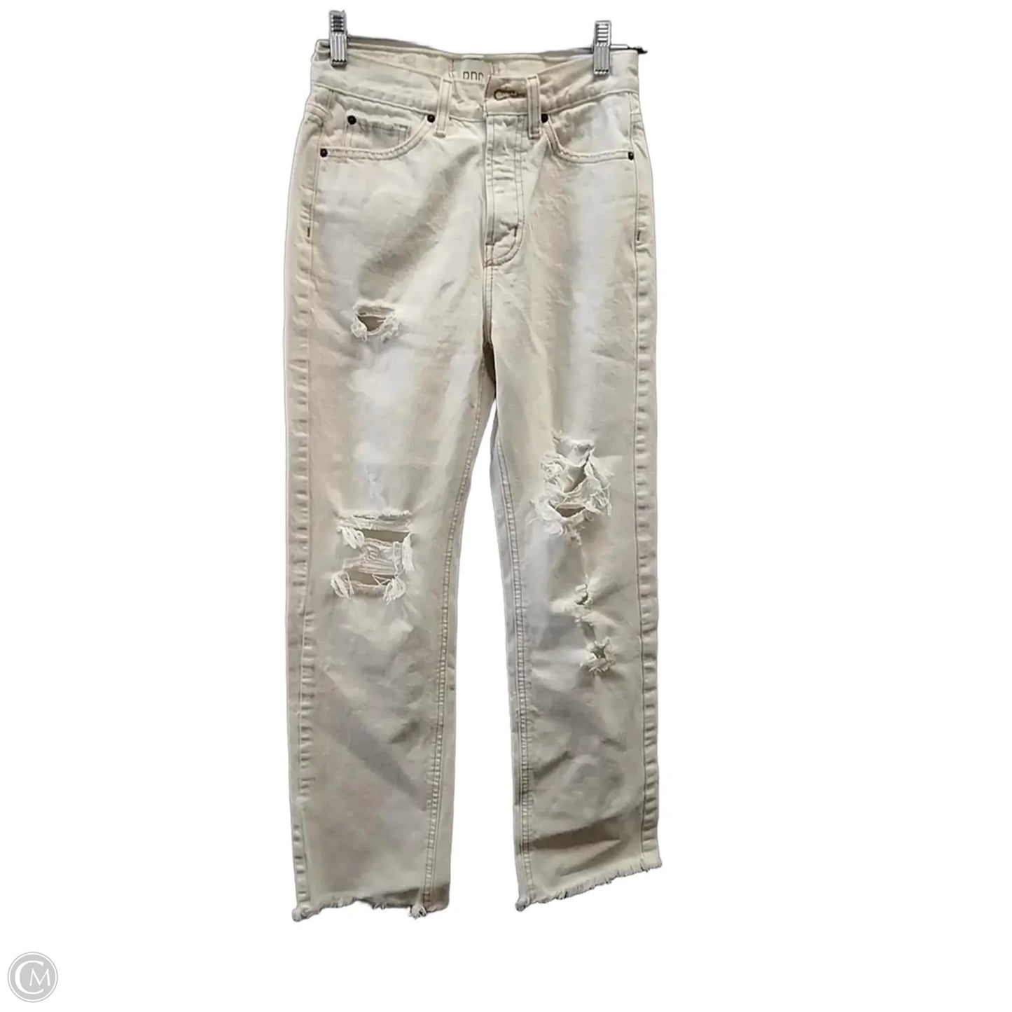 Jeans Straight By Bdg In White, Size: 2