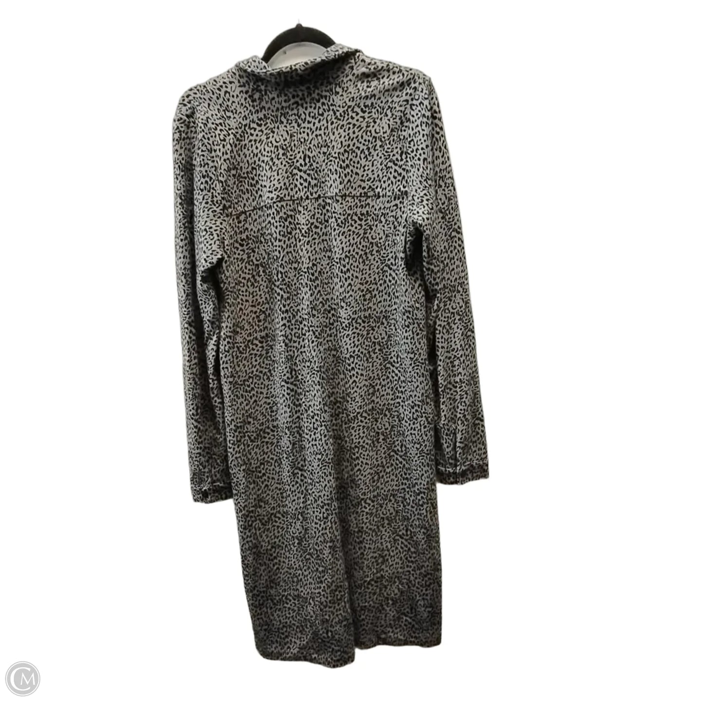 Dress Casual Midi By J. Jill In Animal Print, Size: M
