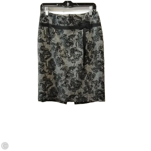 Skirt Midi By Ann Taylor In Black, Size: 6