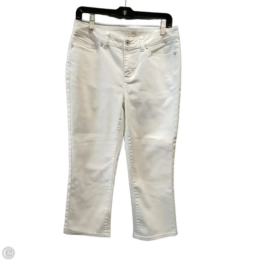 Jeans Skinny By Coldwater Creek In White, Size: 6