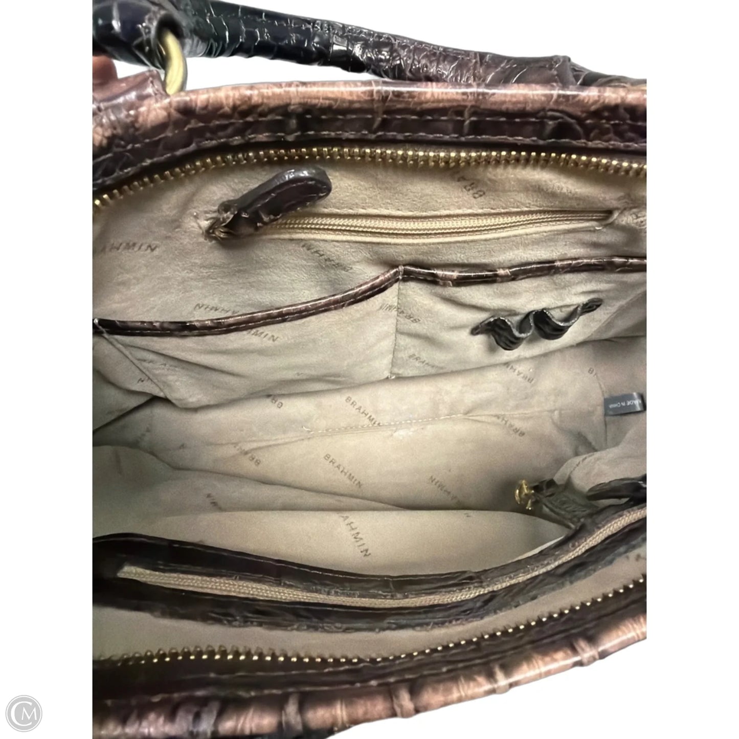 Crossbody Designer By Brahmin, Size: Medium