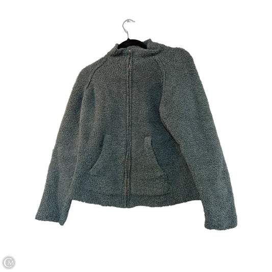 Jacket Fleece By Natural Reflections In Green, Size: M