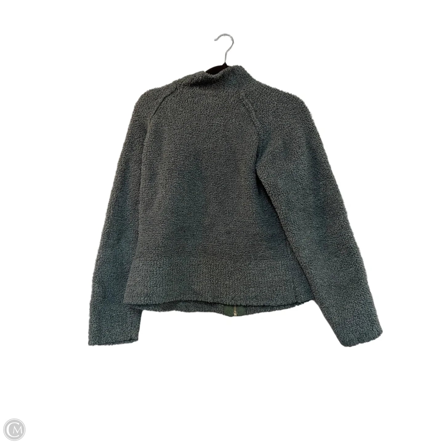 Jacket Fleece By Natural Reflections In Green, Size: M