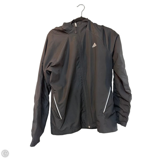 Athletic Jacket By Adidas In Black, Size: Xl