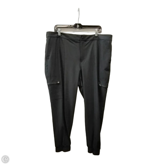 Pants Lounge By Talbots In Black, Size: 2x