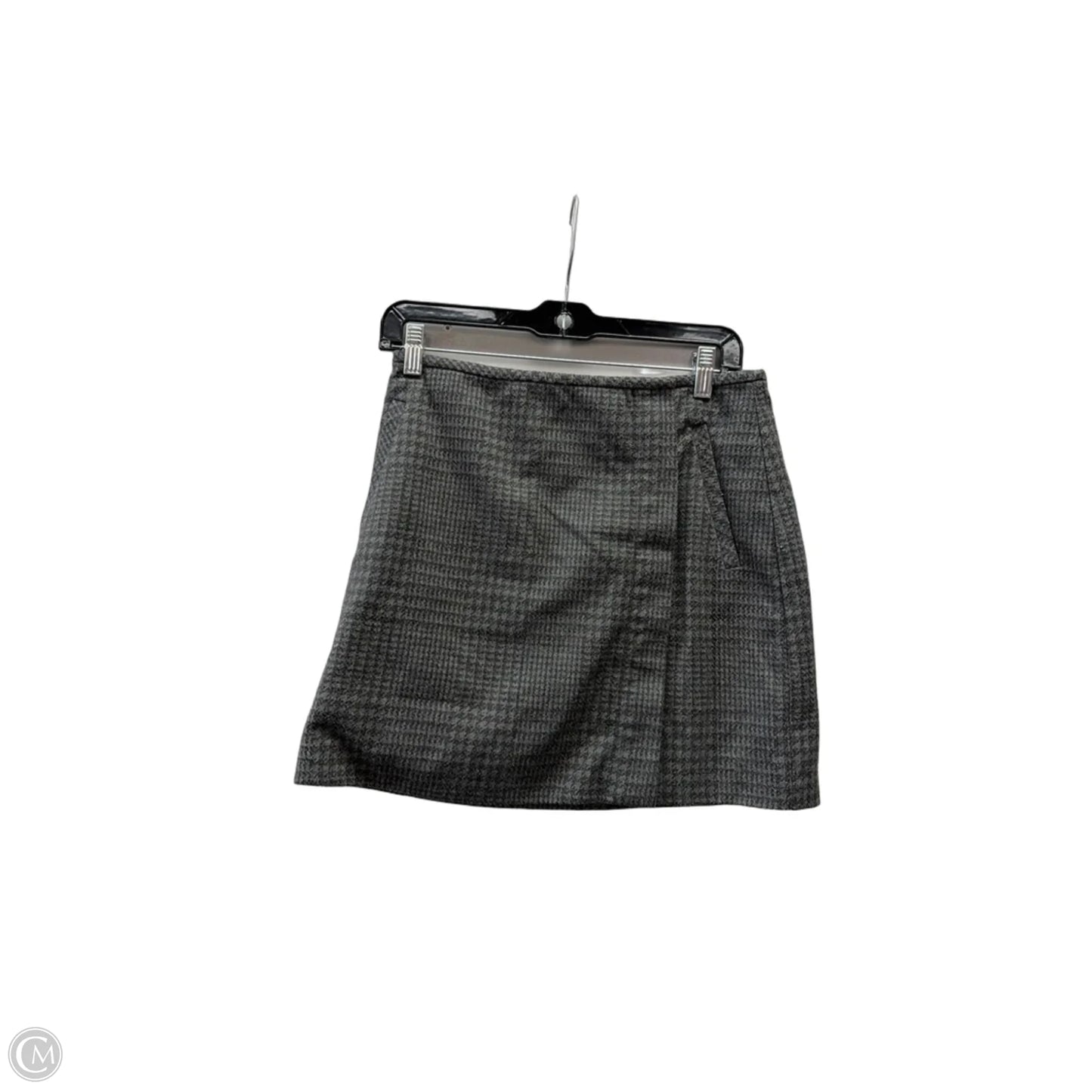 Skirt Midi By Banana Republic In Grey, Size: 0