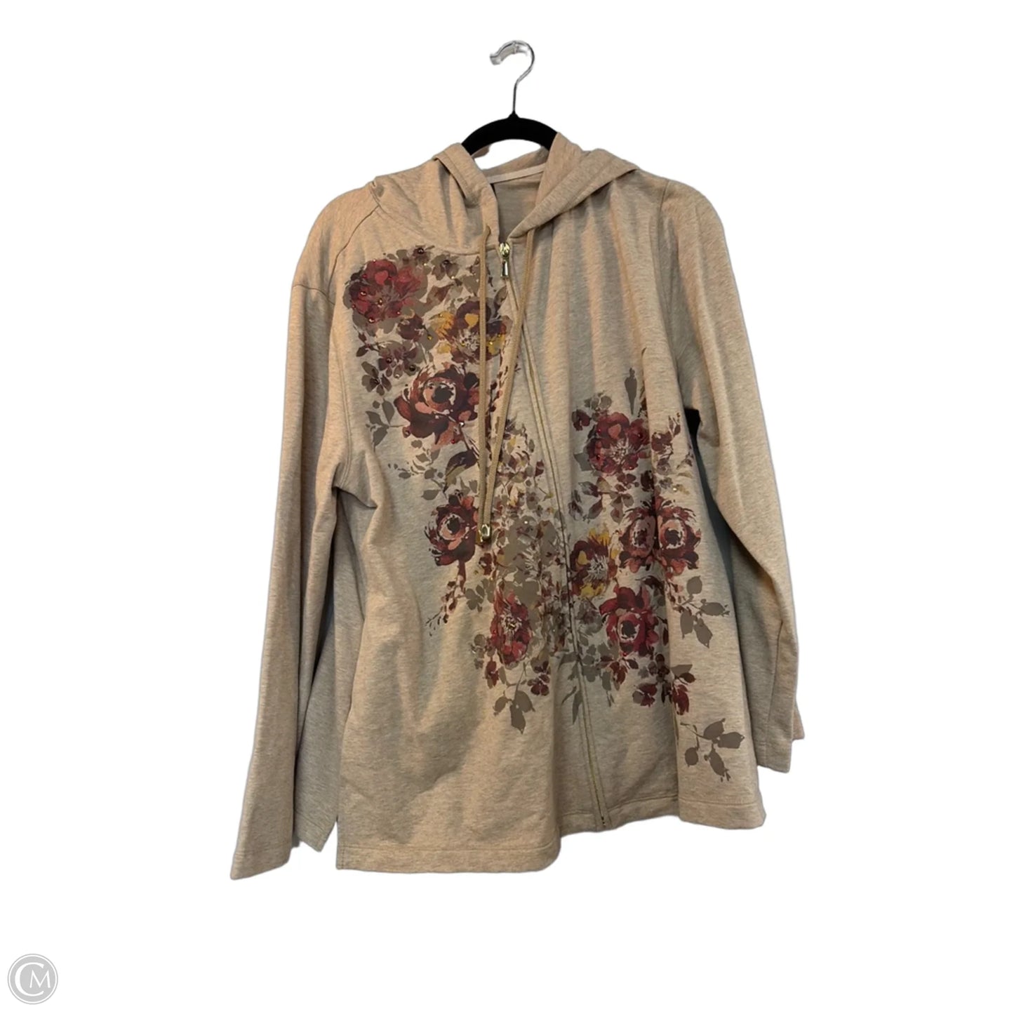 Jacket Other By Susan Graver In Brown, Size: L