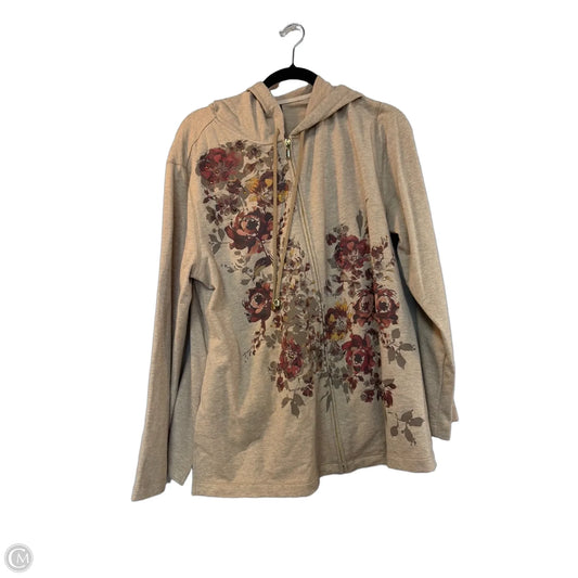 Jacket Other By Susan Graver In Brown, Size: L