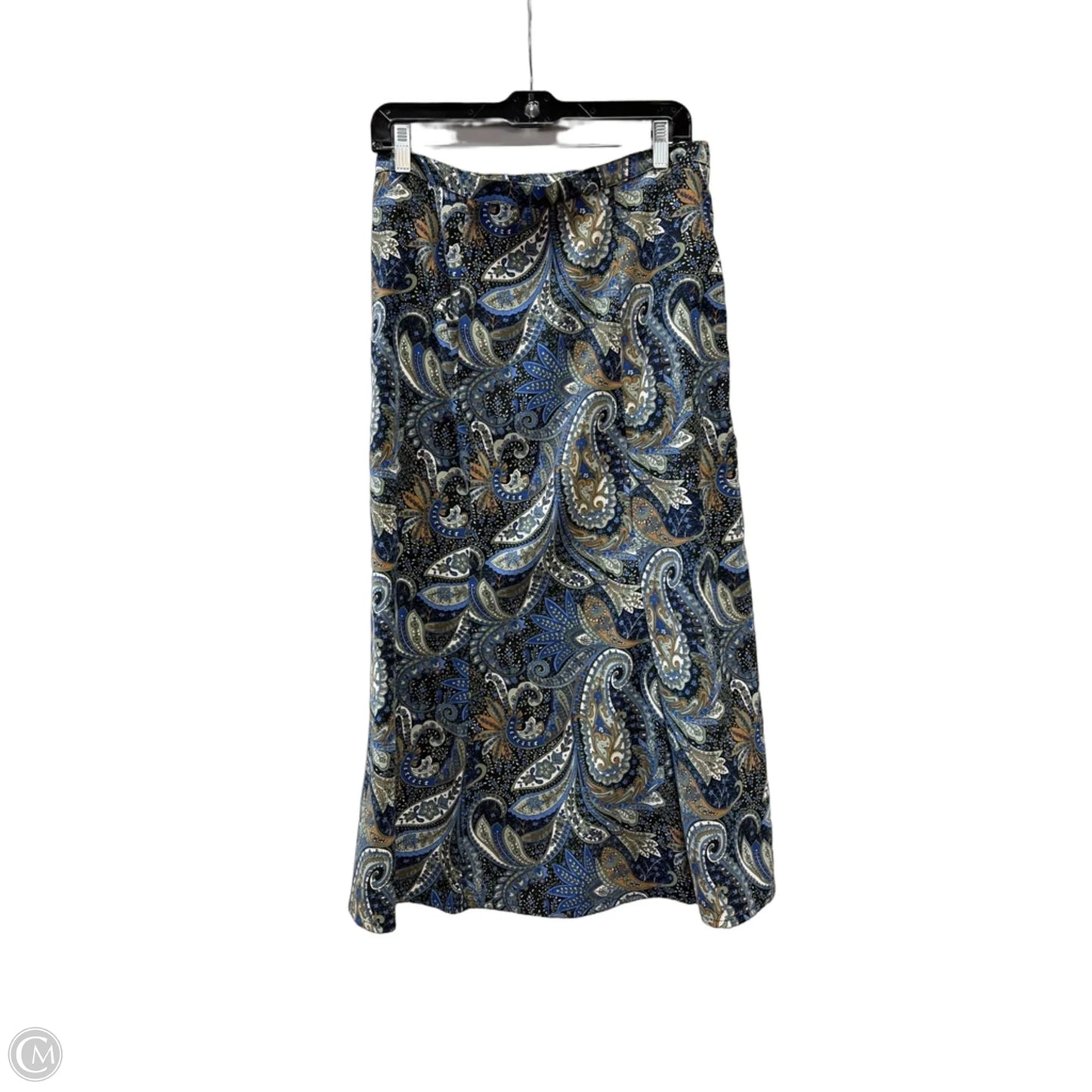 Skirt Maxi By Elementz In Paisley Print, Size: M