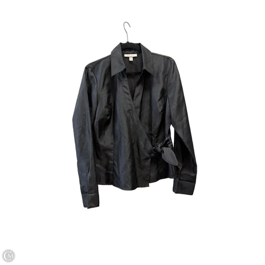 Blouse Long Sleeve By Jm Collections In Black, Size: M