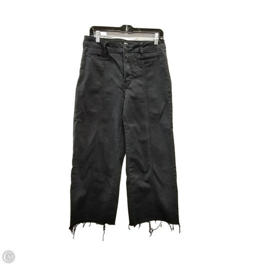 Jeans Wide Leg By Clothes Mentor In Black, Size: 10