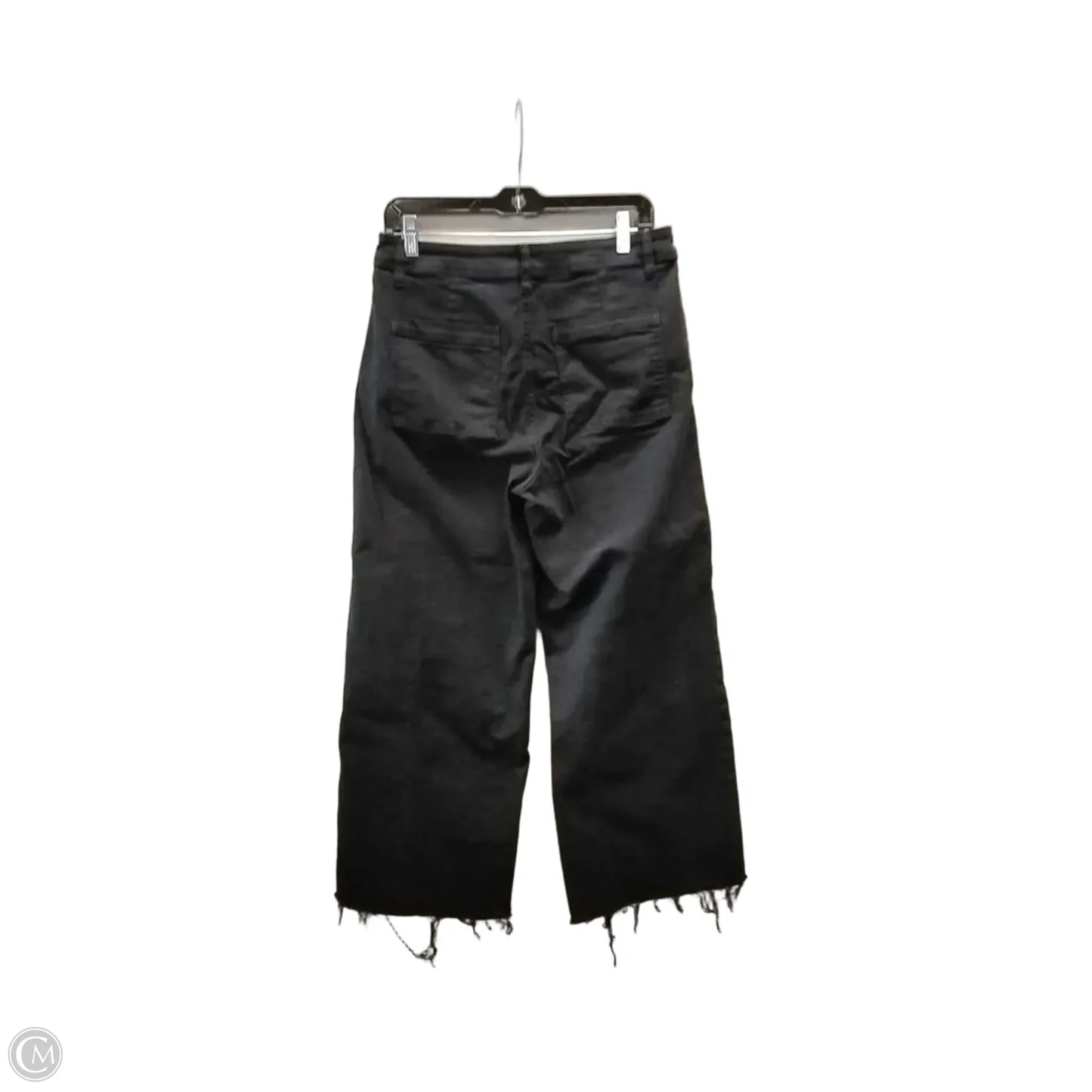 Jeans Wide Leg By Clothes Mentor In Black, Size: 10