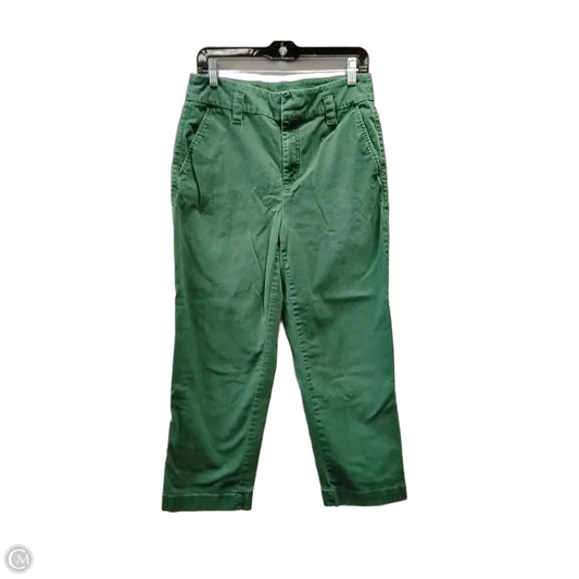 Pants Wide Leg By Loft In Green, Size: 8