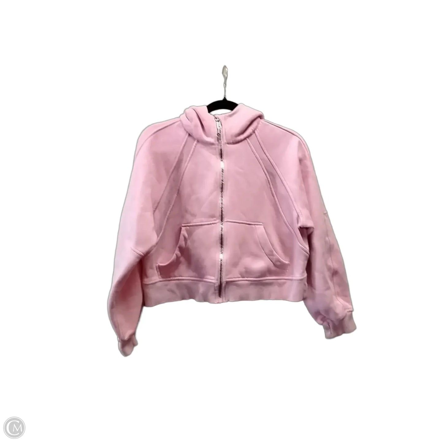 Athletic Jacket By Clothes Mentor In Pink, Size: S
