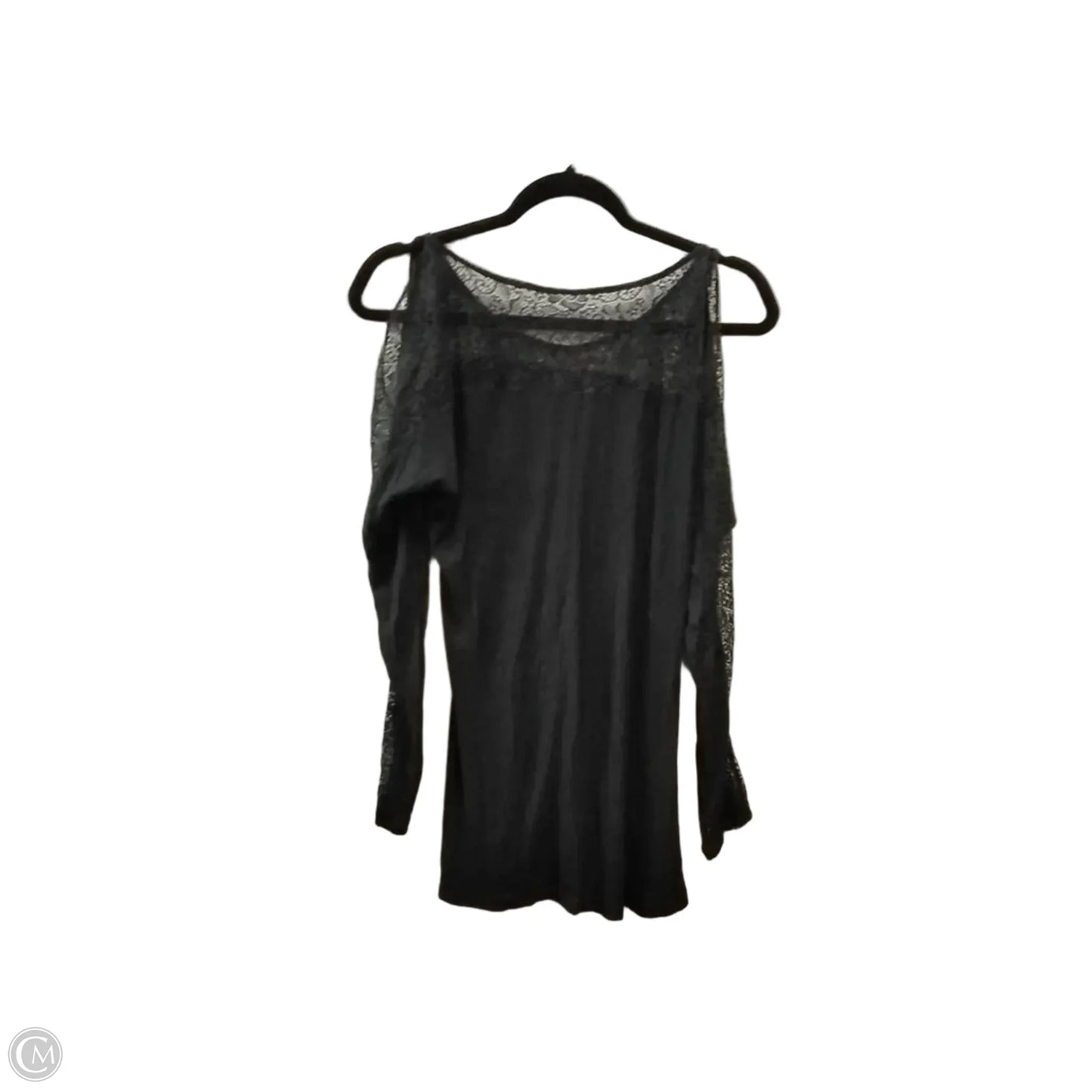 Top Long Sleeve By Express In Black, Size: L