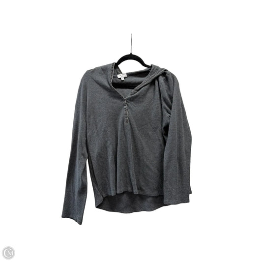 Sweatshirt Hoodie By Clothes Mentor In Grey, Size: Xl