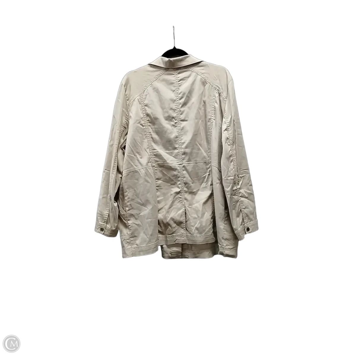 Jacket Other By Chicos In Beige, Size: Xl